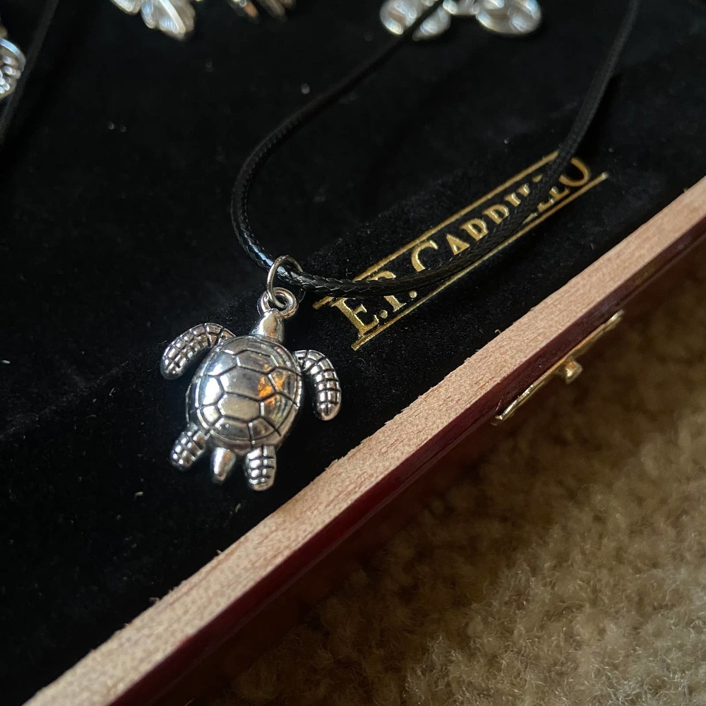 Turtle - Silver Necklace